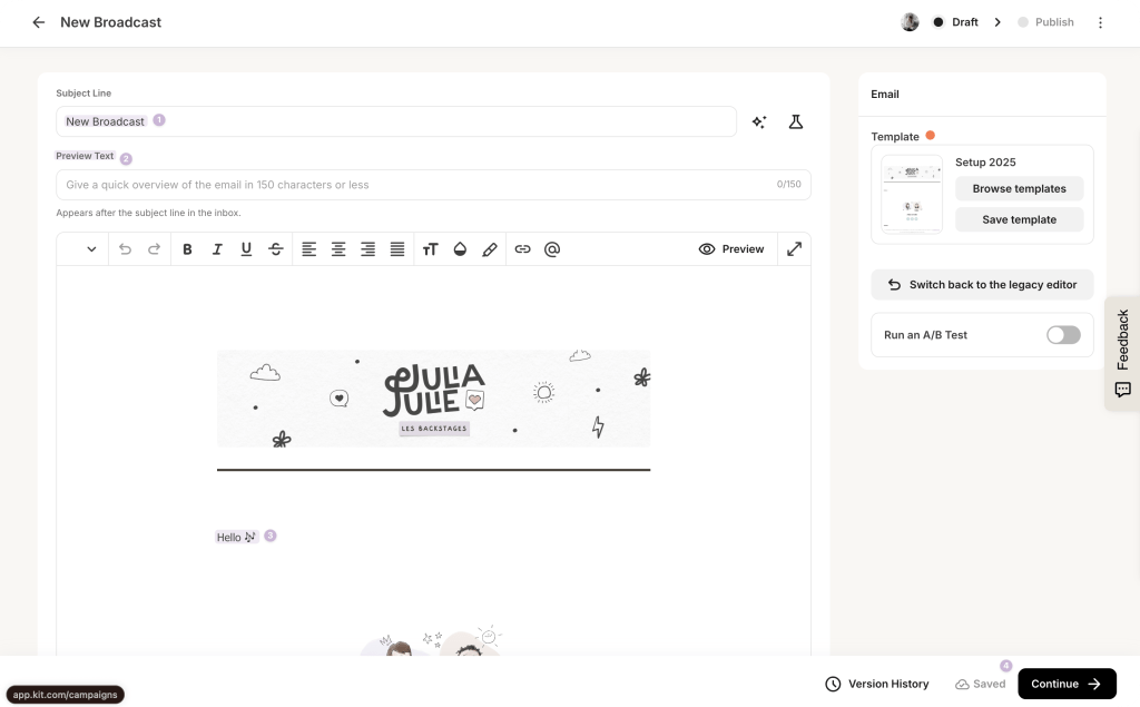 Newsletter Outil Kit